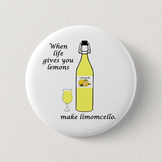 Lemons to Limoncello Button (Vorderseite)