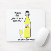 Lemons to Limoncello Mousepad (Mit Mouse)