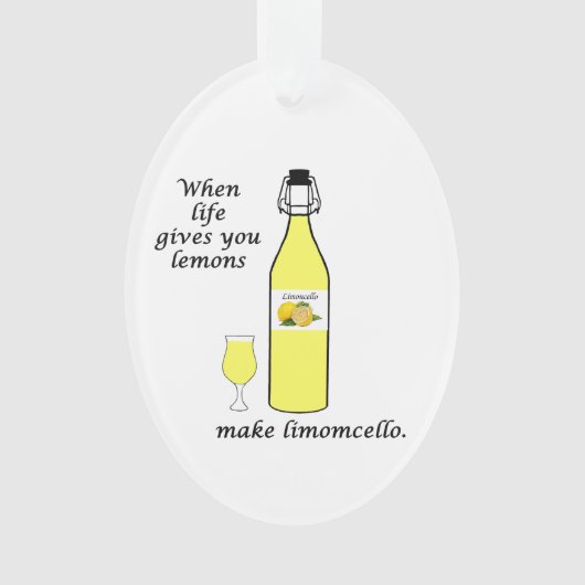 Lemons to Limoncello Ornament (Vorderseite)