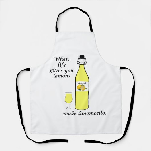 Lemons to Limoncello Schürze (Vorderseite)