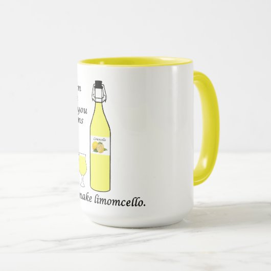 Lemons to Limoncello Tasse (VorderseiteRechts)