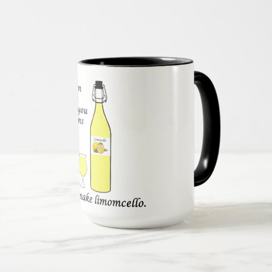 Lemons to Limoncello Tasse (VorderseiteRechts)