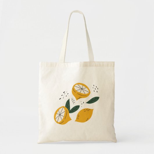 Lemons Tote Bag Tragetasche (Vorne)