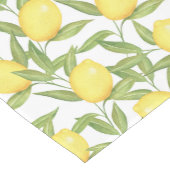 Lemons-Überdruck Kurzer Tischläufer (Ecke)