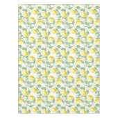 Lemons und Blätter Design Tablecloth Tischdecke (Vorderseite)