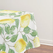 Lemons und Blätter Design Tablecloth Tischdecke (Beispiel)