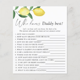 Lemons - Wer kennt Daddy best game