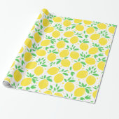 Lemons Wrapping Paper Geschenkpapier (Ungerollt)