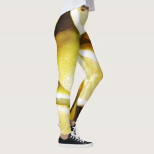 Lemons Yellow Leggings