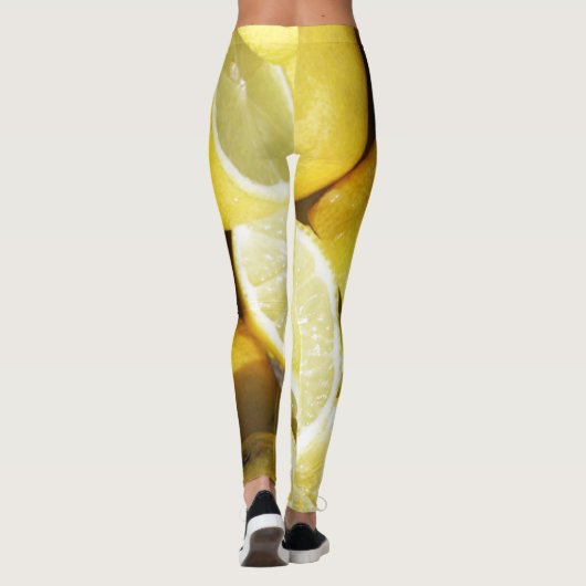 Lemons Yellow Leggings (Rückseite)