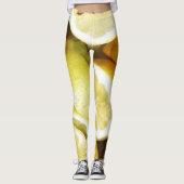 Lemons Yellow Leggings (Vorderseite)