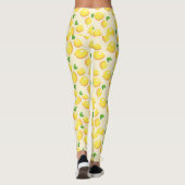 Lemons Yellow Leggings (Rückseite)