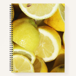 Lemons Yellow Notizblock