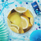 Lemons Yellow Pappteller (Party)