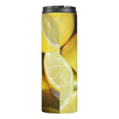 Lemons Yellow Thermosbecher (Rückseite)