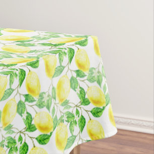 Lemontablette Tischdecke