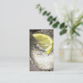 Lemonwater - Lebensmitteldienst-Visitenkarte - Visitenkarte (Stehend Vorderseite)