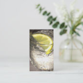 Lemonwater - Lebensmitteldienst-Visitenkarte - Visitenkarte (Stehend Vorderseite)