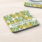 Lemony Lemons Getränkeuntersetzer (Linke Seite)