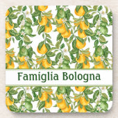 Lemony Lemons Getränkeuntersetzer (Vorderseite)