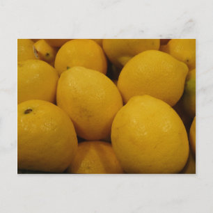 Lemony Lemons Postkarte