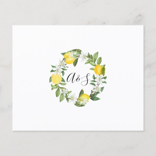 Lemony möchte, dass der Bald Frau Card wird Flyer (Hinten)