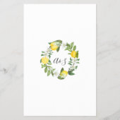 Lemony Was ist in Ihrer puren Duschspielkarte Flyer (Hinten)