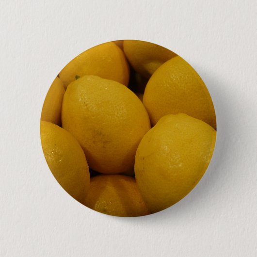 Lemony Zitronen Button (Vorderseite)