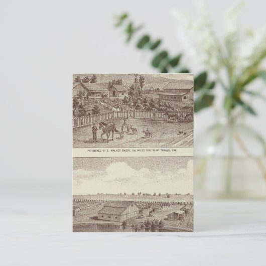 Lemoore, Armona Ränge 2 Postkarte (Stehend Vorderseite)