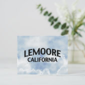 Lemoore California Postkarte (Stehend Vorderseite)