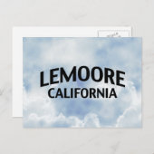 Lemoore California Postkarte (Vorne/Hinten)