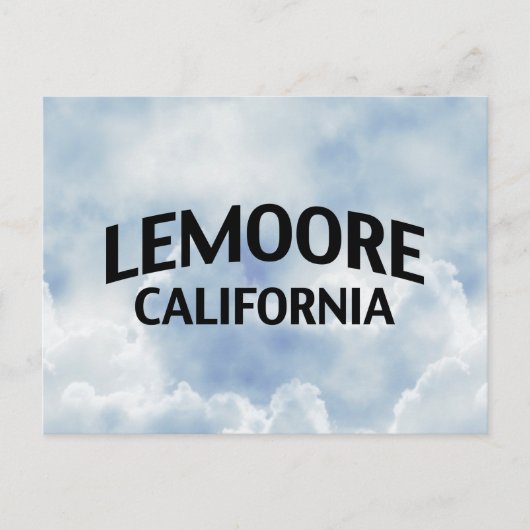 Lemoore California Postkarte (Vorderseite)