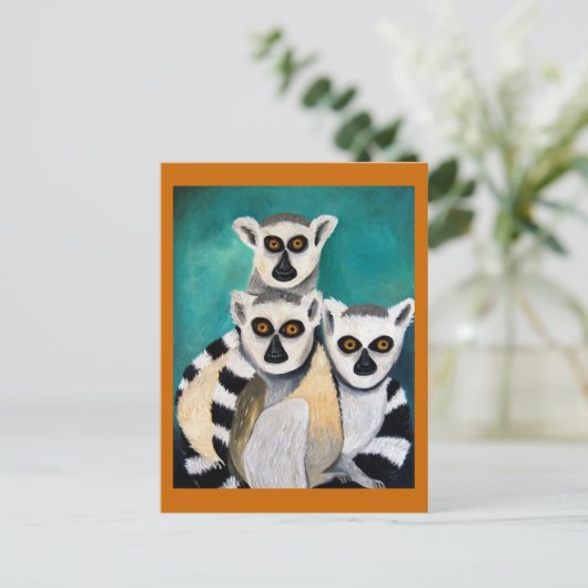 Lemor Postkarte (Stehend Vorderseite)