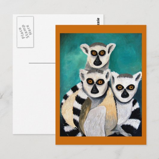 Lemor Postkarte (Vorne/Hinten)