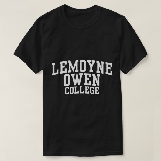 LeMoyne-Owen Uni OC1279 T - Shirt (Design vorne)
