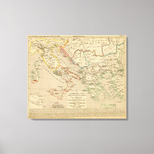 L'Empire Grec, l'Italie, 1002 1125 Leinwanddruck