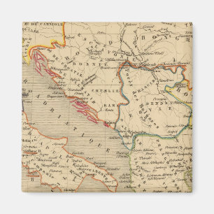 L'Empire Grec, l'Italie, 1125 a 1200 Magnet