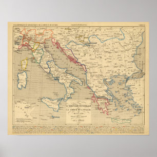 L'Empire Osmane, La Grece und l'Italie Poster