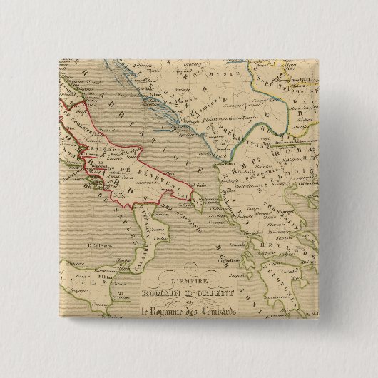 L'Empire Romain d'Orient, Royaume des Lombards Button (Vorderseite)