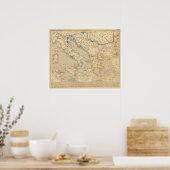 L'Empire Romain d'Orient, Roye des Ostrogoths Poster (Küche)