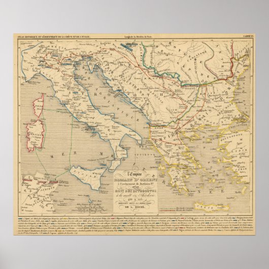L'Empire Romain d'Orient, Roye des Ostrogoths Poster (Vorne)