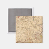 L'Empre de Charlemagne de 768 a 814 Magnet (Vorderseite/Rückseite)