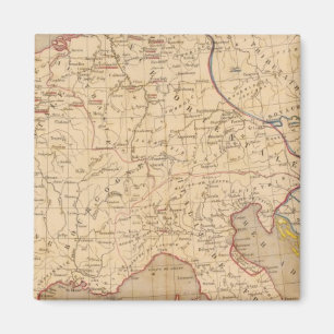 L'Empre de Charlemagne de 768 a 814 Magnet