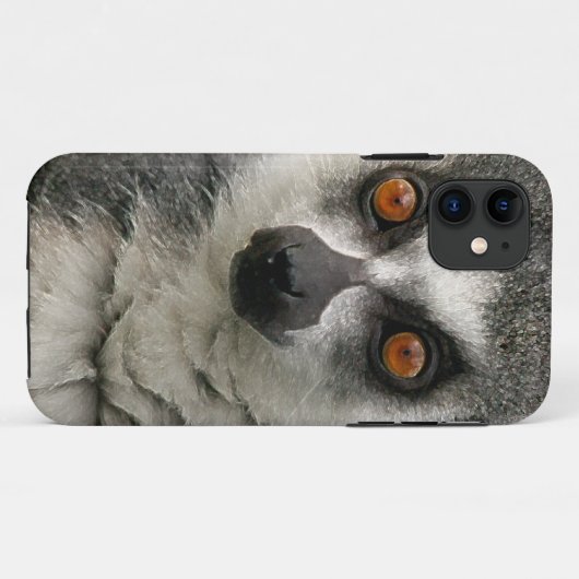 Lemur Case-Mate iPhone Hülle (Rückseite (Horizontal))