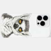 Lemur Case-Mate iPhone Hülle (Rückseite (Horizontal))