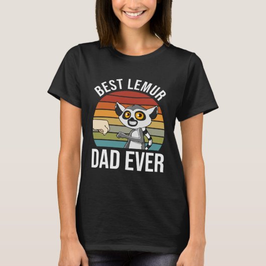 Lemur Dad Lemur T-Shirt (Vorderseite)