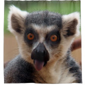 Lemur Duschvorhang (Vorderseite)