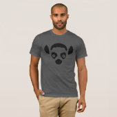 Lemur Face Silhouette T-Shirt (Vorne ganz)