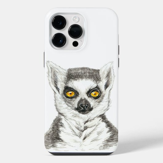 Lemur iPhone Hülle (Rückseite)