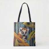 Lemur Jungle Animal Lover Tasche (Vorderseite)